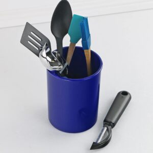 Reston Lloyd Multipurpose Utensil/Crock Holder, Small/Short Crock, Indigo