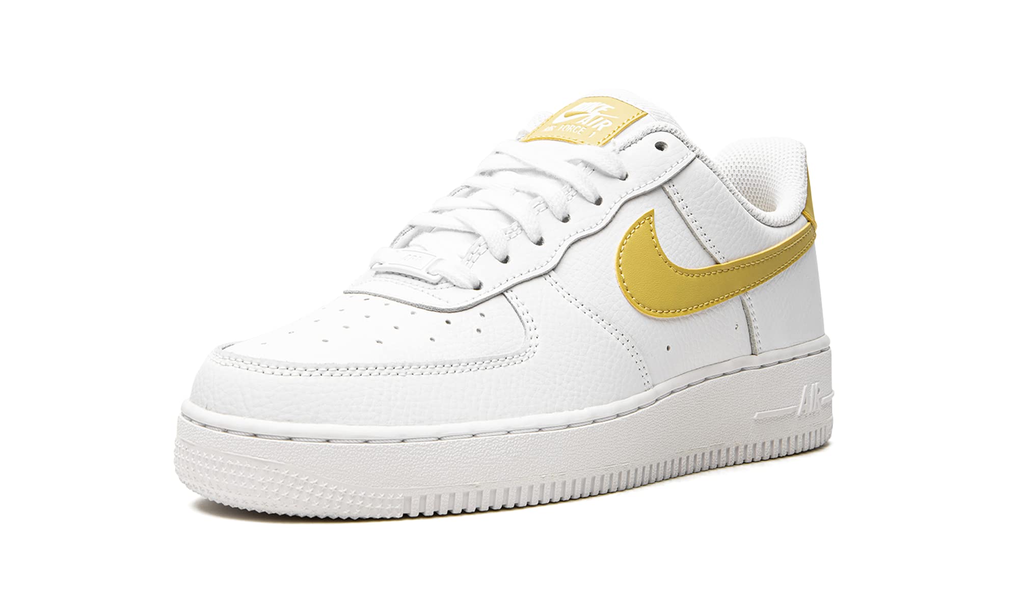 Nike Womens WMNS Air Force 1 Low 315115 170 White/Saturn Gold - Size 6.5W