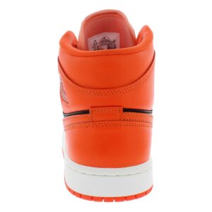 Jordan Womens WMNS Air Jordan 1 MID SE DM3381 600 Orange/Black - Size 6.5W