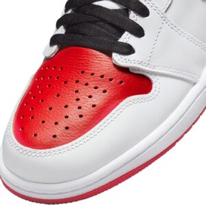 Nike Jordan Mens Air Jordan 1 Retro High OG 555088 161 Heritage, White/University Red-black, Size 11