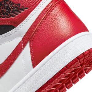 Nike Jordan Mens Air Jordan 1 Retro High OG 555088 161 Heritage, White/University Red-black, Size 11