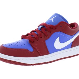 Jordan Womens WMNS air Jordan 1 Low DC0774 604 Pomegranate/Medium Blue - Size 9W