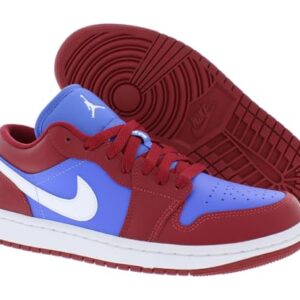 Jordan Womens WMNS air 1 Low DC0774 604 Pomegranate/Medium Blue - Size 7.5W