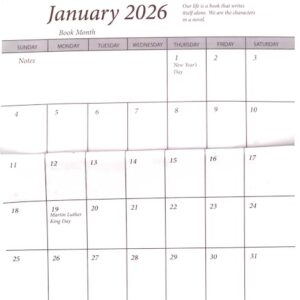 3 Year 2024 2025 2026 Pocket Calendar Planner with Note Pad (Summer Beach)