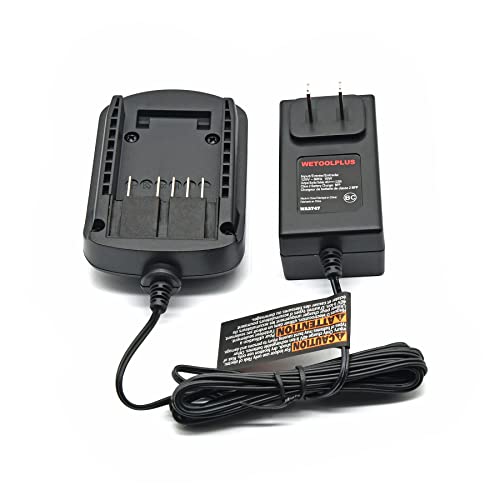 WETOOLPLUS WA3747 40v MAX Lithium Ion Battery Charger for Worx WA3580 Battery