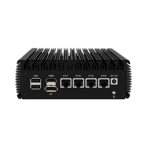 moginsok 2.5gbe micro firewall appliance mini pc intel celeron n5105 4xintel i225-v 2.5g lan vpn router pc 16gb ddr4 256gb m.2 nvme ssd aes-ni hdmi 2.0 dp