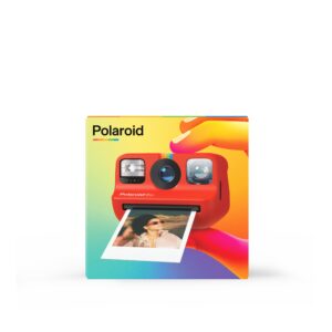 Polaroid Go Instant Mini Camera - Red (9071) - Only Compatible with Polaroid Go Film