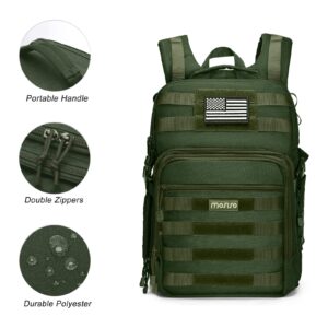 MOSISO Camera Backpack, DSLR/SLR/Mirrorless Tactical Camera Bag Case with Laptop Compartment Compatible with Canon/Nikon/Sony, Army Green