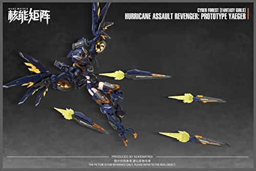 Nuke Matrix Cyber Forst Fantasy Girls Hurricane Assault Revenger: Prototype Yaeger Model Kit