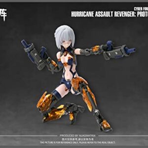 Nuke Matrix Cyber Forst Fantasy Girls Hurricane Assault Revenger: Prototype Yaeger Model Kit