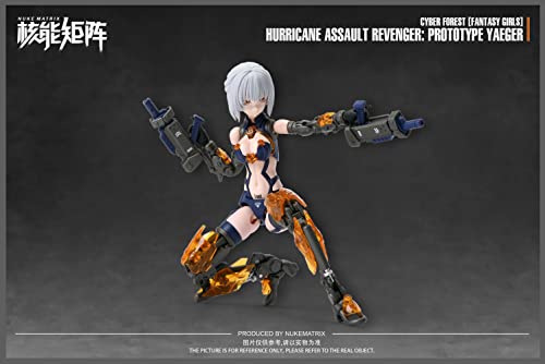 Nuke Matrix Cyber Forst Fantasy Girls Hurricane Assault Revenger: Prototype Yaeger Model Kit