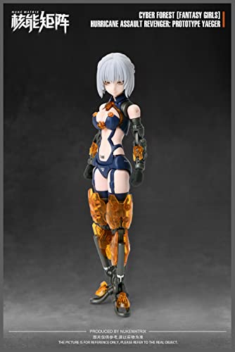 Nuke Matrix Cyber Forst Fantasy Girls Hurricane Assault Revenger: Prototype Yaeger Model Kit