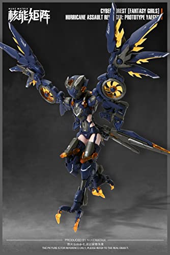 Nuke Matrix Cyber Forst Fantasy Girls Hurricane Assault Revenger: Prototype Yaeger Model Kit