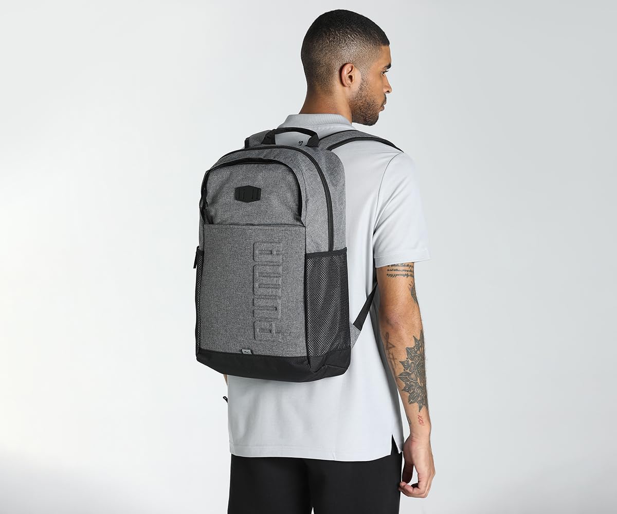 PUMA Backpack, Medium Gray Heather, OSFA