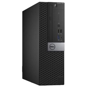 dell 7050 sff desktop intel i7-7700 up to 4.20ghz 16gb ddr4 new 512gb nvme ssd + 2tb hdd built-in ax200 wi-fi 6 bt dual monitor support wireless keyboard and mouse win10 pro (renewed)