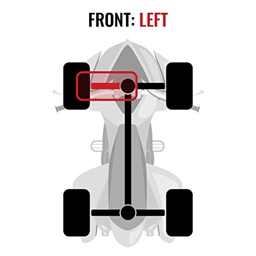 Sixity XT Front Left Axle compatible with Can-Am Commander 1000 DPS Limited XT XT-P Max 2017-2018