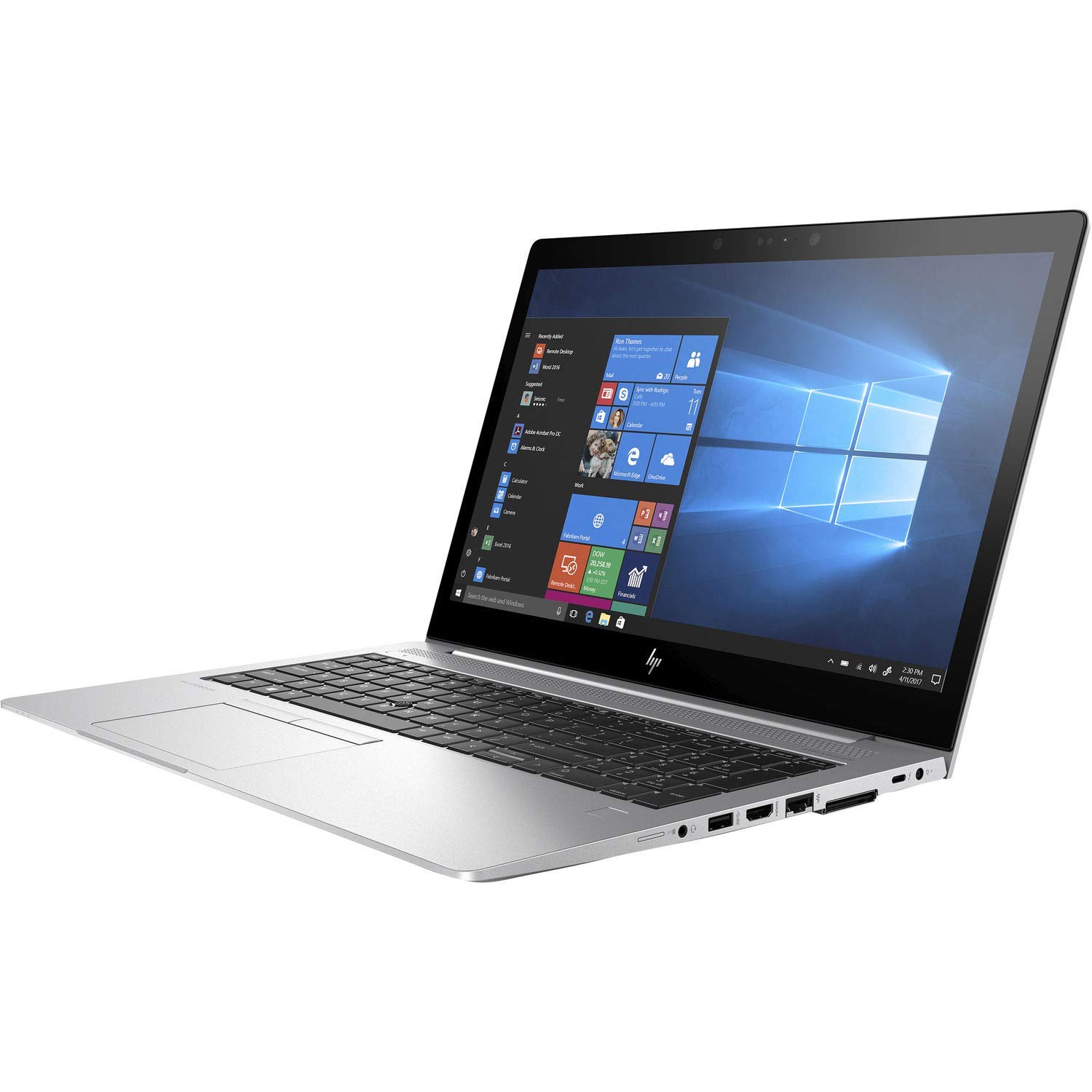 HP Elitebook 850 G5 15.6" Business Laptop (Intel Quad-Core i7-8650U Up to 4.2GHz, 16GB DDR4 RAM, M.2 512GB SSD) Windows 10 Pro (Renewed)