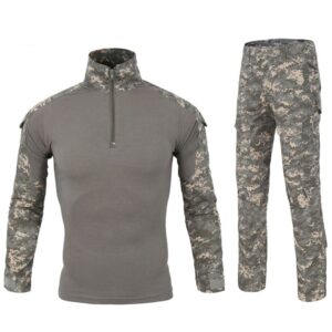 men's military tactical shirt d13and pants airsoft paintball hunting combat uniform multicam army camo upc medium
