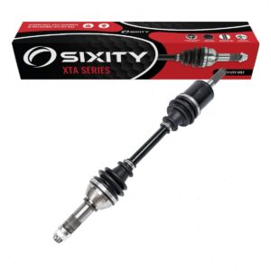 sixity xta front left axle compatible with can-am maverick trail 1000 dps 1000r 800 800r 2018-2021