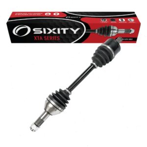 sixity xta rear left axle compatible with can-am maverick trail 1000 dps 1000r 800 800r 2018-2021