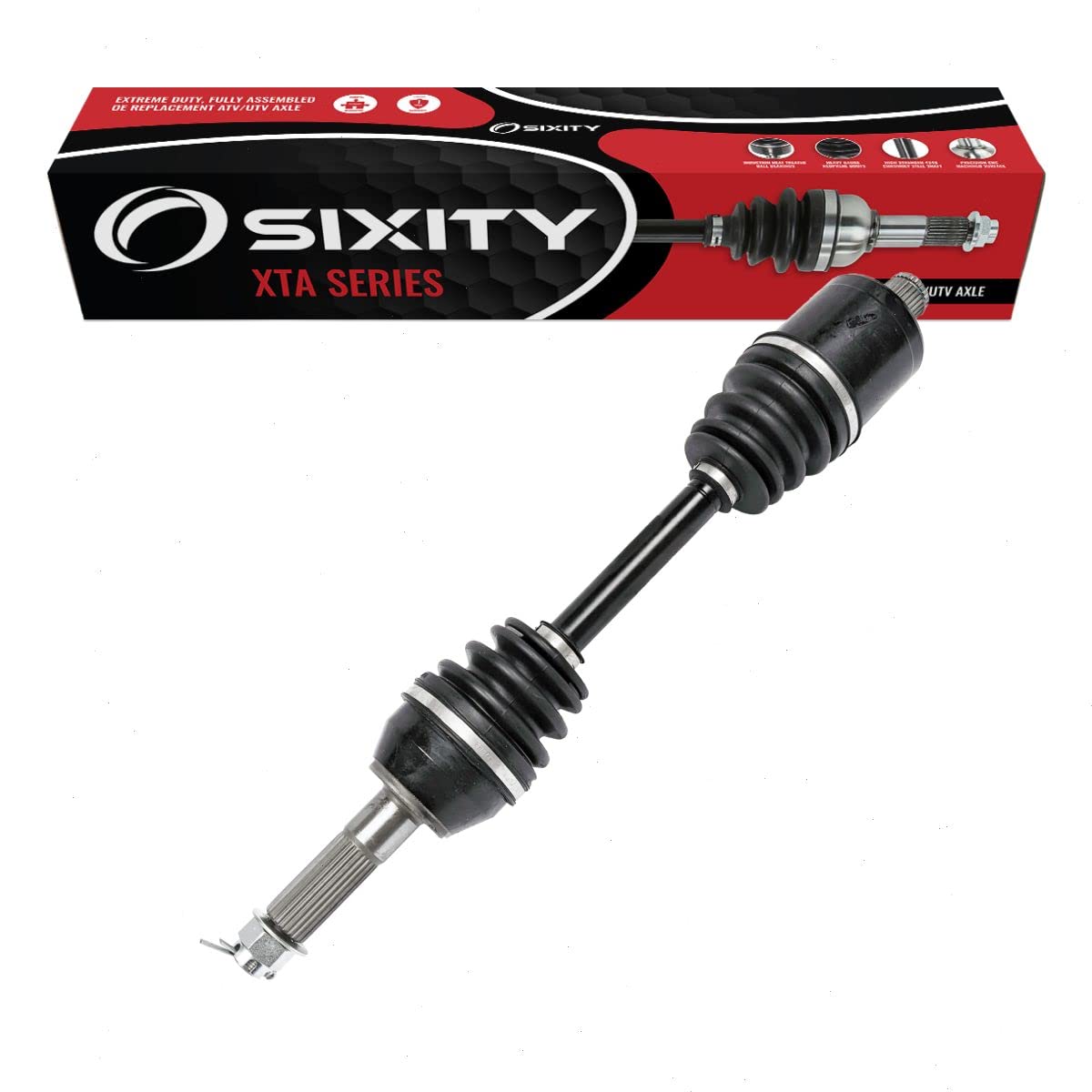 Sixity XTA Rear Right Axle compatible with Polaris ACE 500 570 EPS RZR LE Trail Premium Sportsman SP 2014-2021