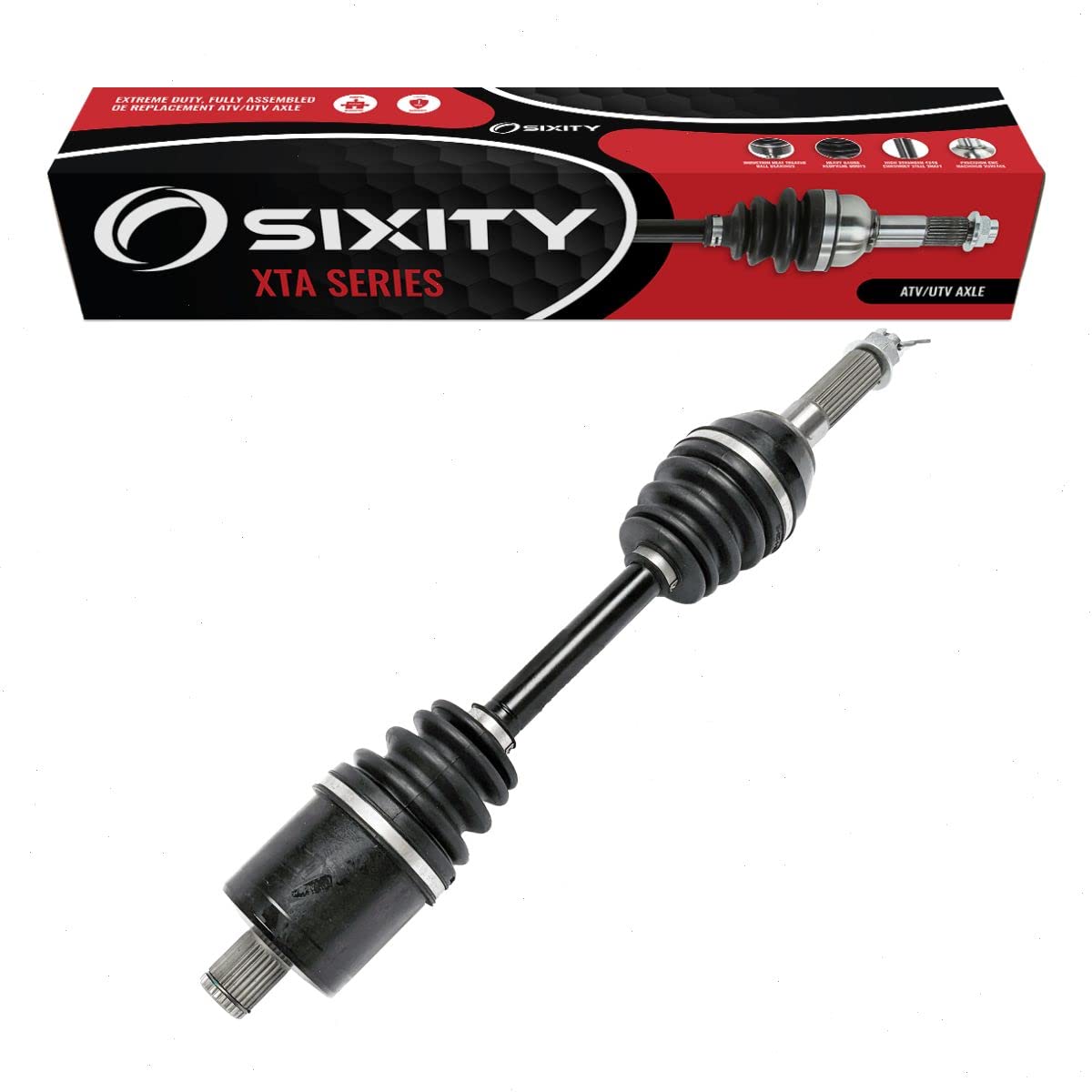 Sixity XTA Rear Right Axle compatible with Polaris ACE 500 570 EPS RZR LE Trail Premium Sportsman SP 2014-2021