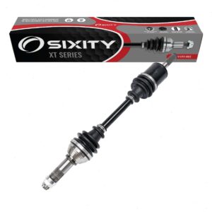 sixity xt front left axle compatible with can-am maverick trail 1000 dps 1000r 800 800r 2018-2021