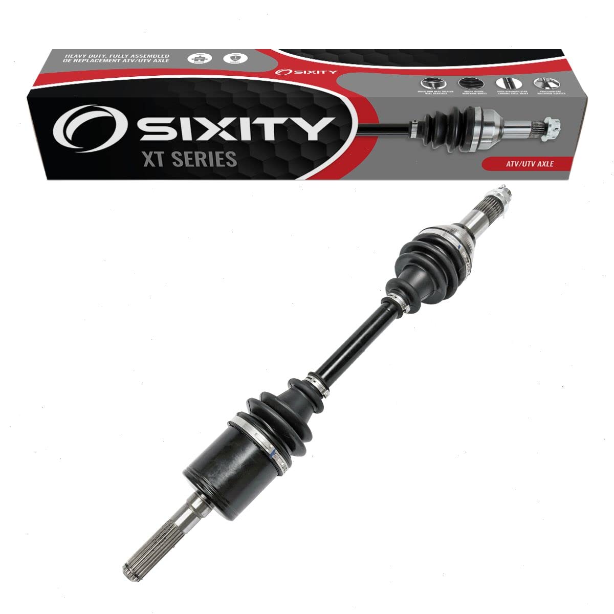 Sixity XT Front Left Axle compatible with Can-Am Maverick Trail 1000 DPS 1000R 800 800R 2018-2021