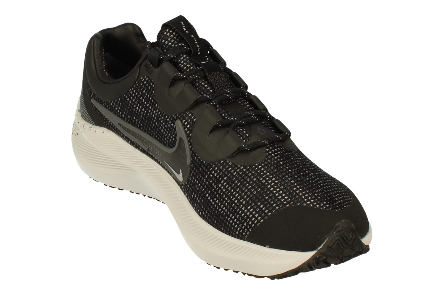 Nike Womens WMNS Zoom Winflo 8 Shield DC3730 001 - Size 7.5W Black/Iron Grey