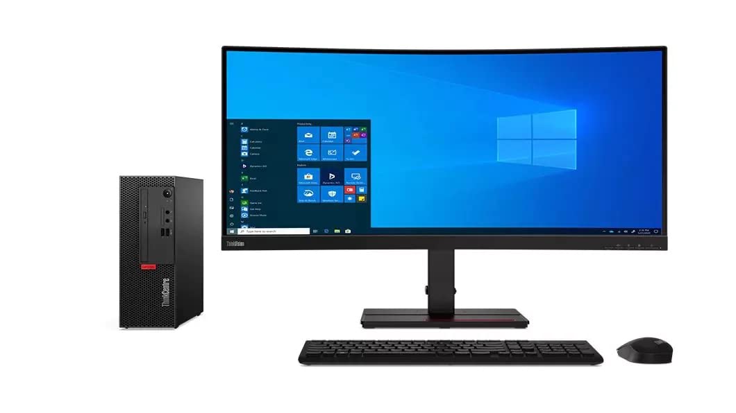 Lenovo Newest ThinkCentre M70c Business Desktop, Intel 8-Core i7-10700F, 32GB RAM 1TB SSD 1TB HDD, AMD Radeon 520 Graphics GDDR5, HDMI, DVD, Serial Port, Windows 10 Pro (11GJS00B00)