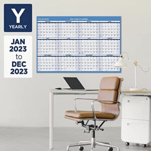 AT-A-GLANCE 2022-2023 Planner, Weekly & Monthly Academic Appointment Book, 8-1/2" x 11" DayMinder (AYC52045) & 2022-2023 Erasable Calendar, 48" x 32", Academic & Regular Year (PM326S28)