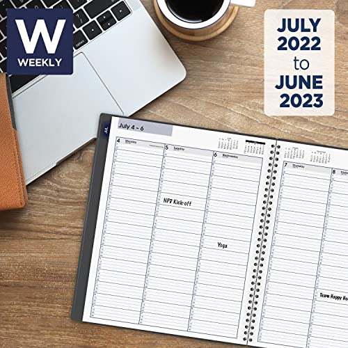 AT-A-GLANCE 2022-2023 Planner, Weekly & Monthly Academic Appointment Book, 8-1/2" x 11" DayMinder (AYC52045) & 2022-2023 Erasable Calendar, 48" x 32", Academic & Regular Year (PM326S28)