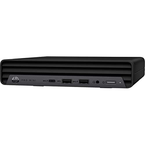 HP Pro Mini 400 G9 Desktop Computer - Intel Core i5 12th Gen i5-12500T Hexa-core (6 Core) 2 GHz - 16 GB RAM DDR4 SDRAM - 256 GB M.2 PCI Express NVMe 4.0 x4 SSD - Mini PC