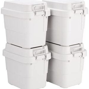 無印良品 MUJI 44620816 Sturdy Polypropylene Storage Box, Mini, 5.8 gal (22 L), Approx. Width 15.6 x Depth 11.6 x Height 14.6 inches (39.5 x 29.5 x 37 cm)