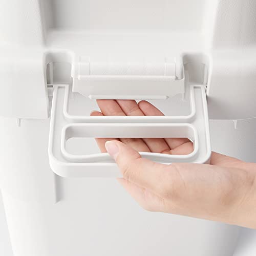 無印良品 MUJI 44620816 Sturdy Polypropylene Storage Box, Mini, 5.8 gal (22 L), Approx. Width 15.6 x Depth 11.6 x Height 14.6 inches (39.5 x 29.5 x 37 cm)