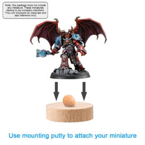 Jucoci Painting Handle for Miniautres Paint Handle Compatible with DND Miniatures, Scale Model, Fantasy Figurines