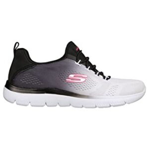 Skechers Summits - Bright Charmer Black White 7.5 B (M)