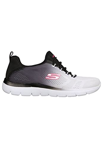 Skechers Summits - Bright Charmer Black White 7.5 B (M)