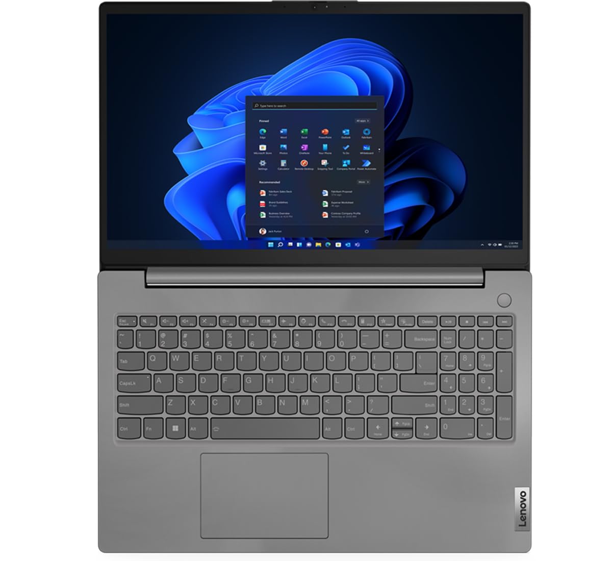 Lenovo V15 Business Laptop (15.6" FHD Anti-Glare, Intel 12th Gen 10-Core i7-1255U, 40GB RAM, 2TB PCIe SSD), Numeric Keypad, Type-C, Ethernet, HDMI, Wi-Fi 6, Webcam, Win 11 Pro, Iron Grey