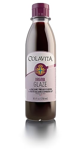 Colavita Balsamic Glaze - Italian Import Squeeze Bottle, Perfect for Enhancing Flavors, 8.5 Fl Oz (Pack of 1)