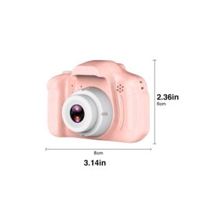 eDealz Full 1080P Kids Selfie HD Compact Digital Photo and Video Rechargeable Camera with 32GB TF Card & 2" LCD Screen and Micro USB Charging Drop Proof (Pink Kit)