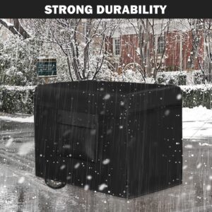 Autolion Generator Cover Waterproof Universal Thicken 300D Polyester 26 x 20 x 20 inch - for Most Generators 5000-10000 Watt, Black