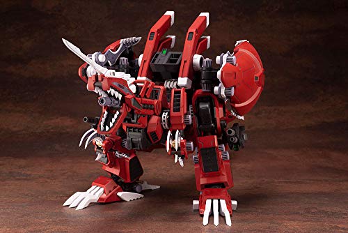 ZOIDS ZD140X EZ-034 Geno Breaker Repackage Version, Total Length: Approx. 13.8 inches (350 mm), 1/72 Scale, Plastic Model, Molded Color