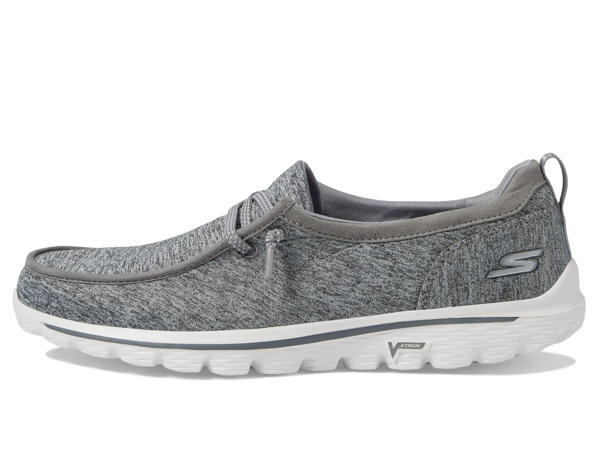 Skechers Women's GO Walk 2-Spring Fun Sneaker, Gray, 8