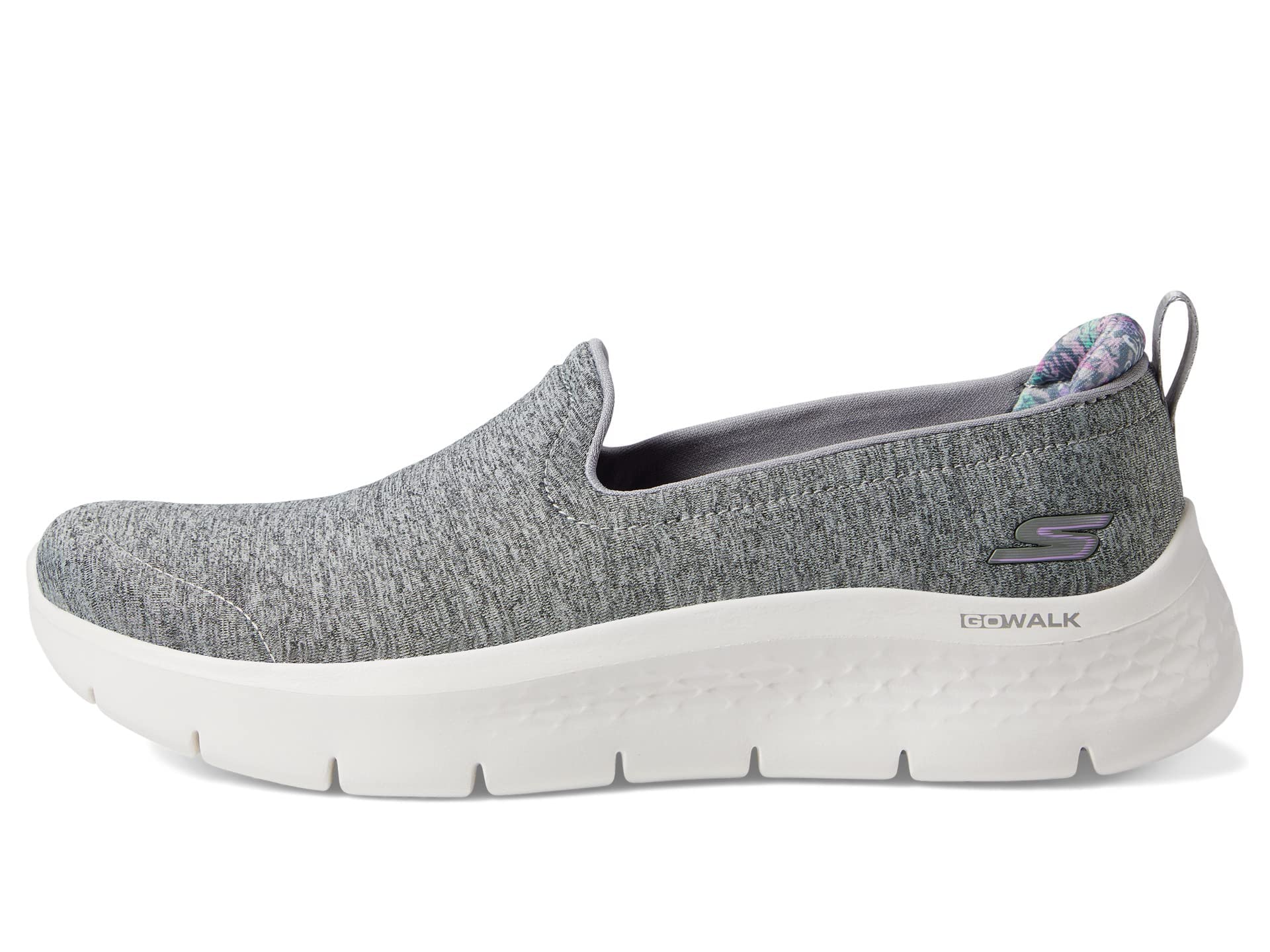 Skechers Women's GO Walk Flex-Clever View Sneaker, Gray, 5