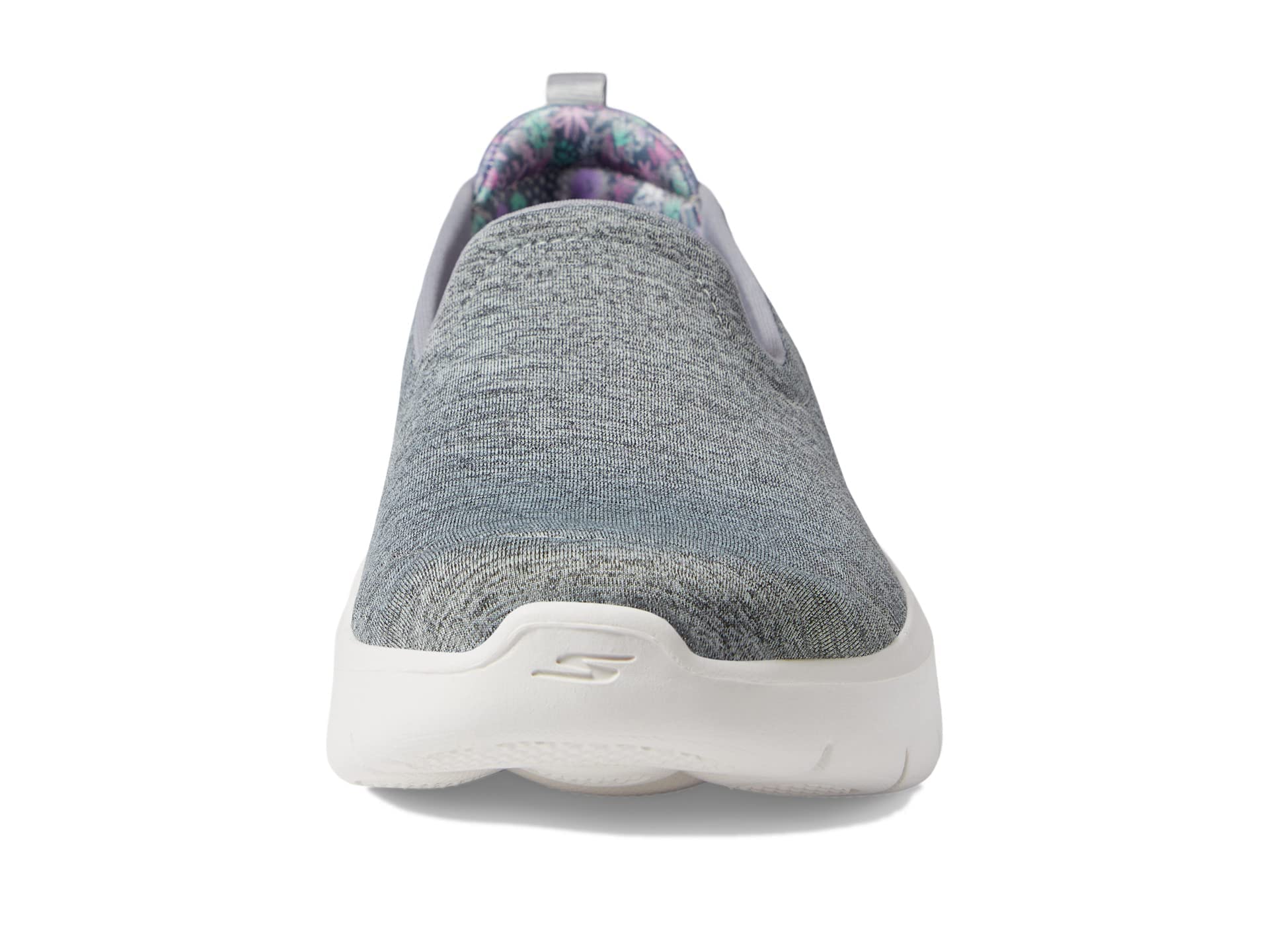 Skechers Women's GO Walk Flex-Clever View Sneaker, Gray, 5