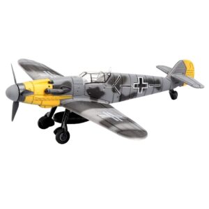 viikondo 1/48 wwii bf109 fighter german aircraft military warplane model building kit diy assembly jet gift (04)