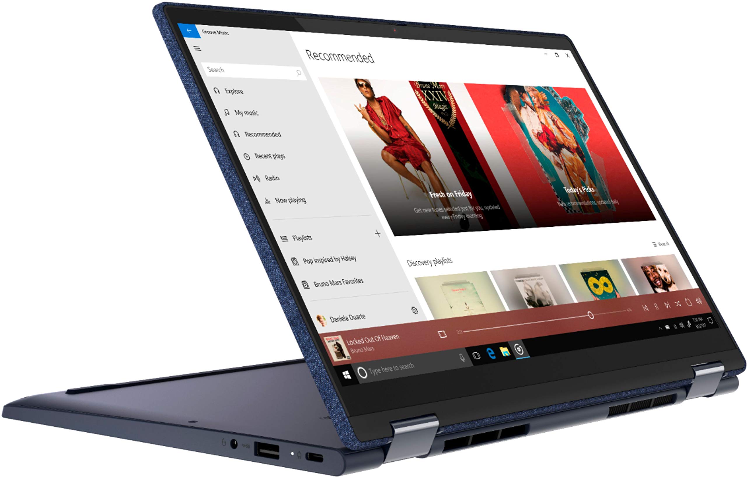 2022 LENOVO Yoga 6 2-in-1 Laptop 13.3 inch FHD Touchscreen AMD Ryzen 5 4650U Radeon Graphics 8GB DDR4 256GB NVMe SSD Win Wi-Fi 5 Windows 11 Pro Fingerprint Backlit Keyboard w/ 32GB USB