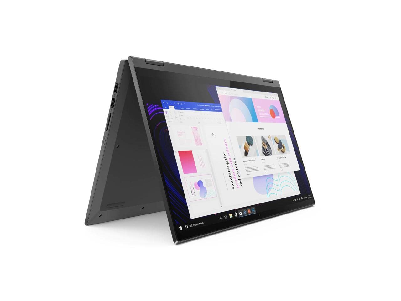 2022 LENOVO IdeaPad Flex 5 15.6" Touchscreen 2-in-1 Laptop AMD Ryzen 5 5500U 6 Cores 8GB DDR4 1TB NVMe SSD Radeon Graphics HDMI USB-C Fingerprint Backlit Keyboard Windows 11 w/ 32GB USB