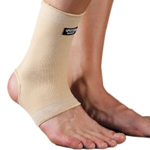 spotbrace ankle brace compression sleeve(2 pack),breathable ankle support for men women, ankle compression sock for swelling, plantar fasciitis, sprain